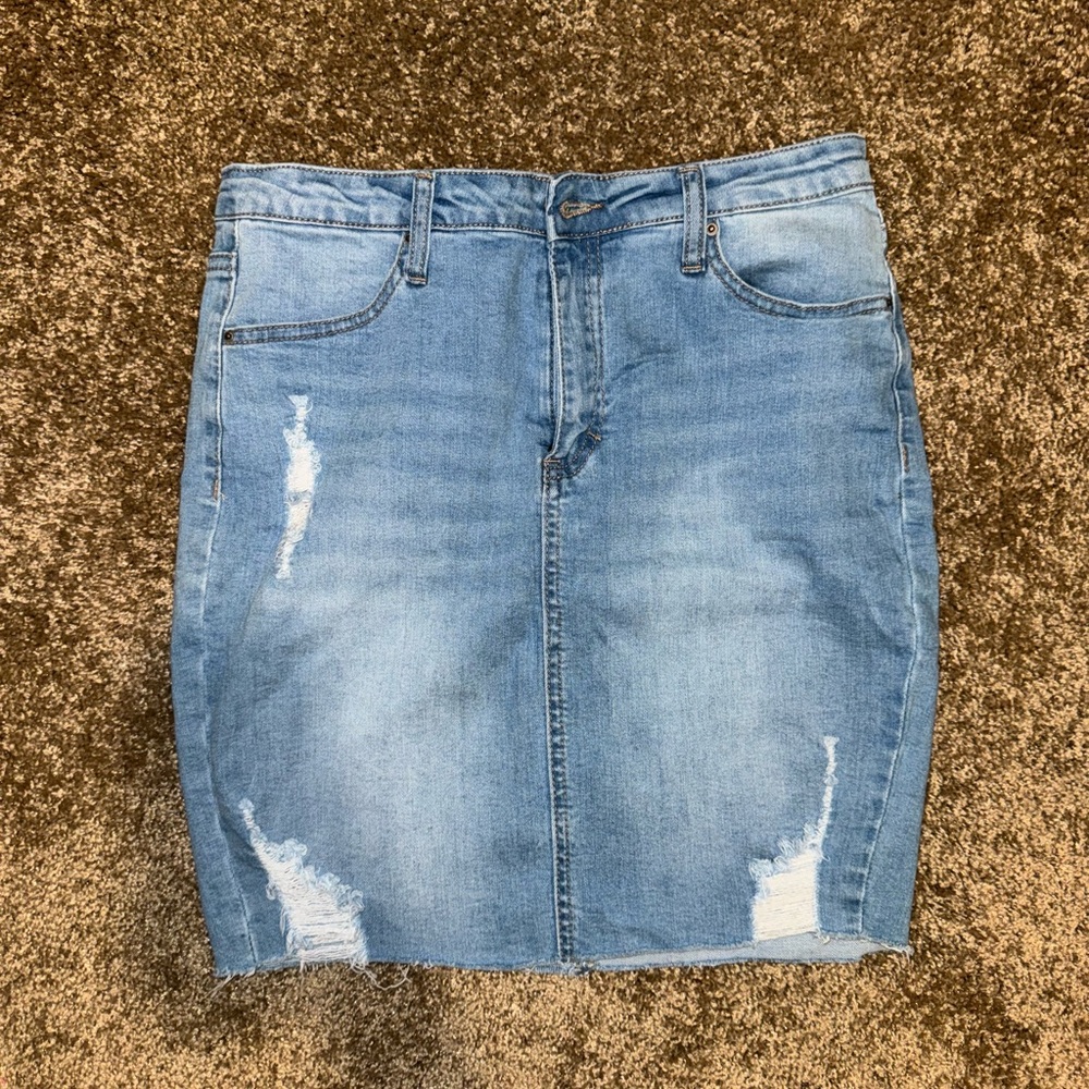 Blue Jean Skirt